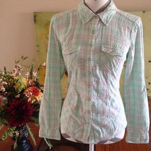 Adorable Casual Button Down Long Sleeve Shirt